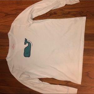 White Vineyard Vines Long sleeve T-Shirt